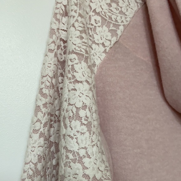 Rose + Vine light pink hooded  loungewear/ PJ set in size M - Picture 5 of 14